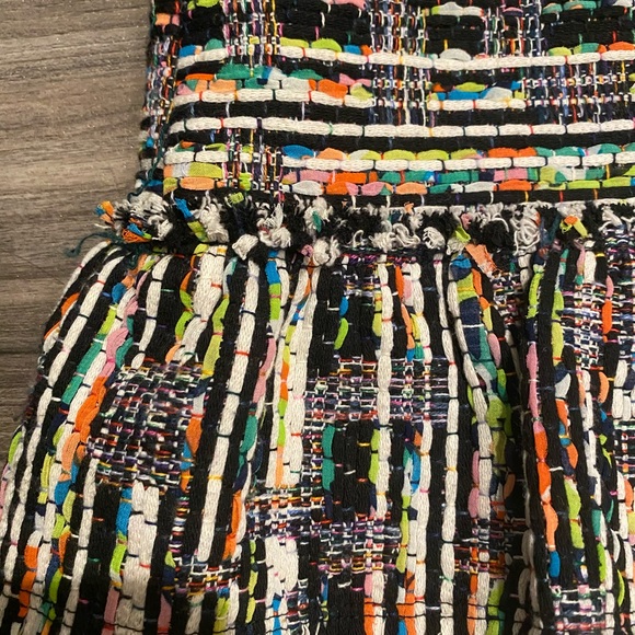 Ann Taylor fringe colorful skirt - Picture 4 of 4